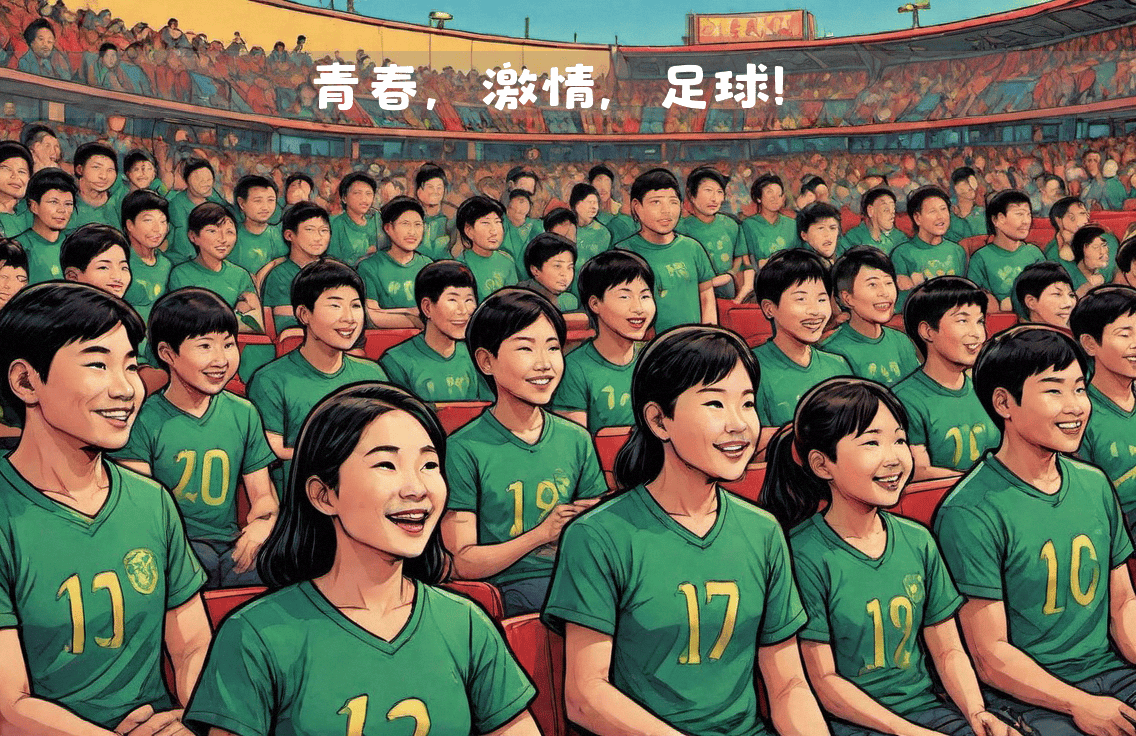 热血激情的足球盛宴，观众欢欣鼓舞的简单介绍