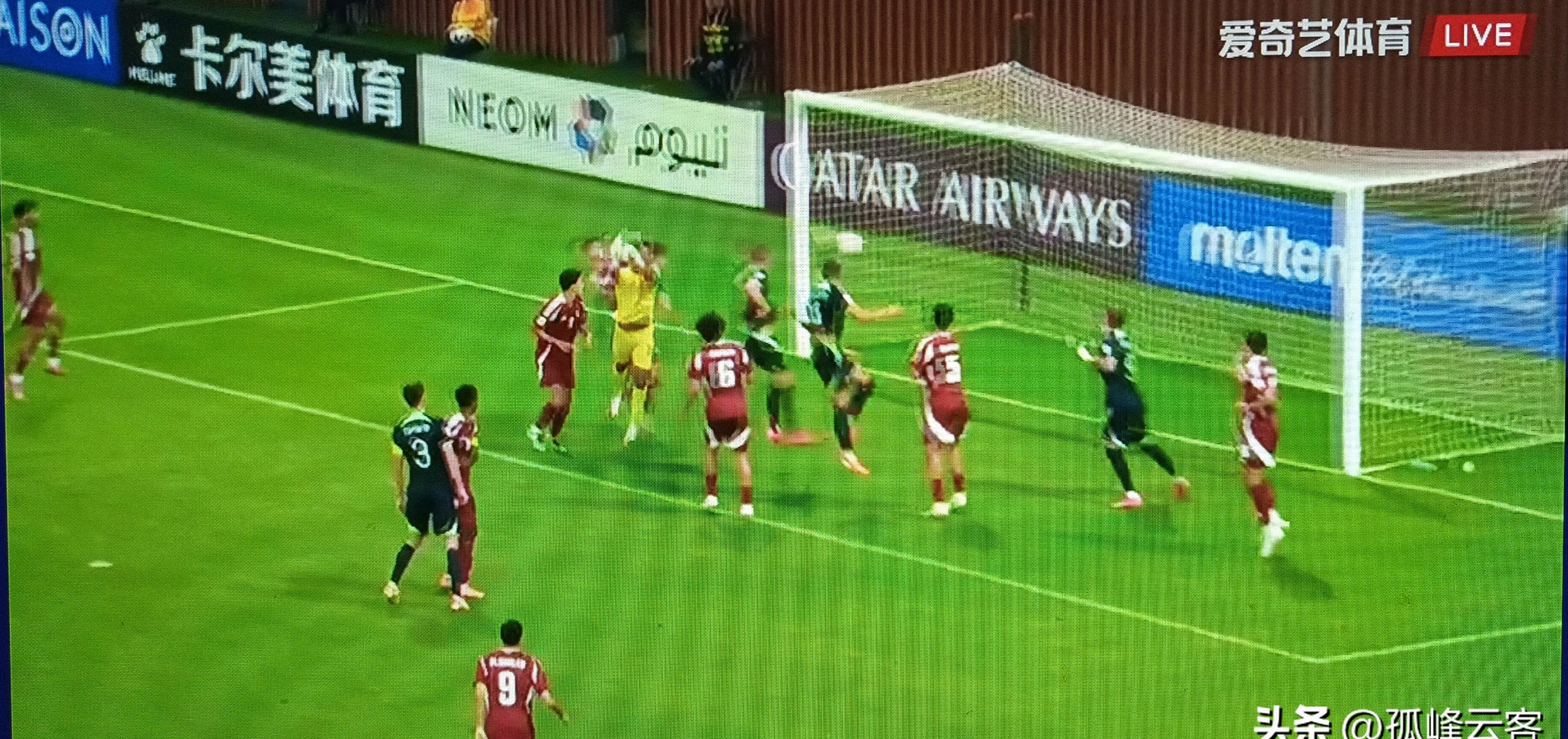 澳大利亚队在比赛中取得优势