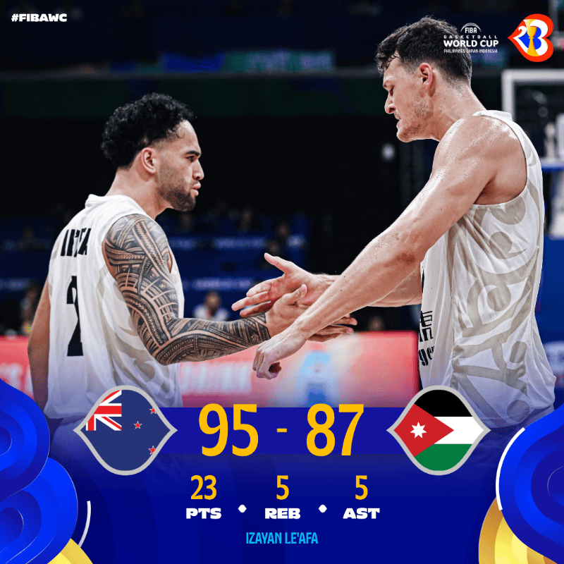 新西兰球队豪取四连胜，成功逆袭